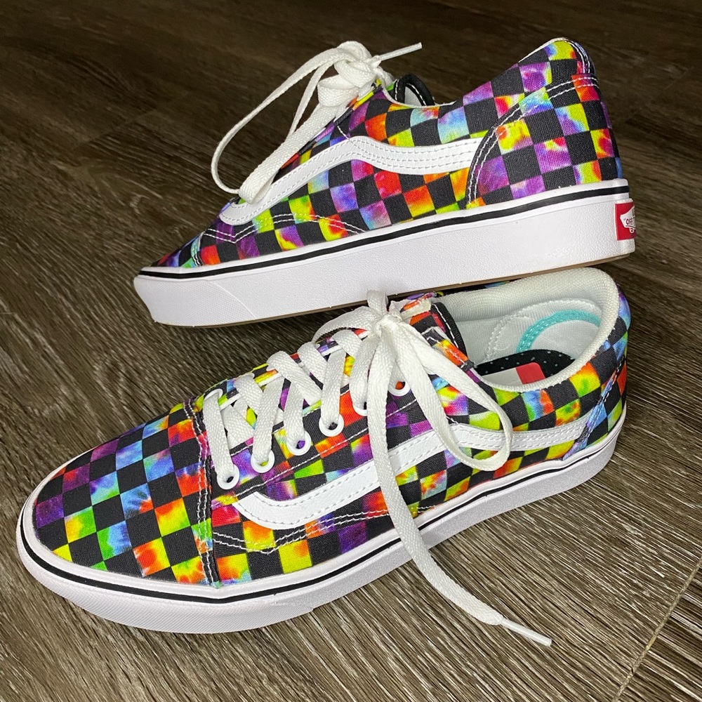 **SOLD** Rainbow Tie Dye Vans